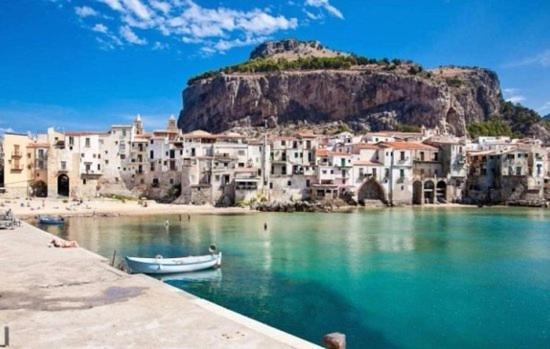 Appartamento Blue Sea House Cefalù Esterno foto
